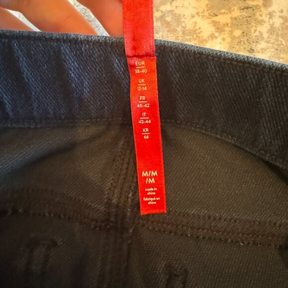 Spanx Jean-ish Ankle Leggings Twilight Rinse Size Medium 20018R Tummy Control - Picture 11 of 16